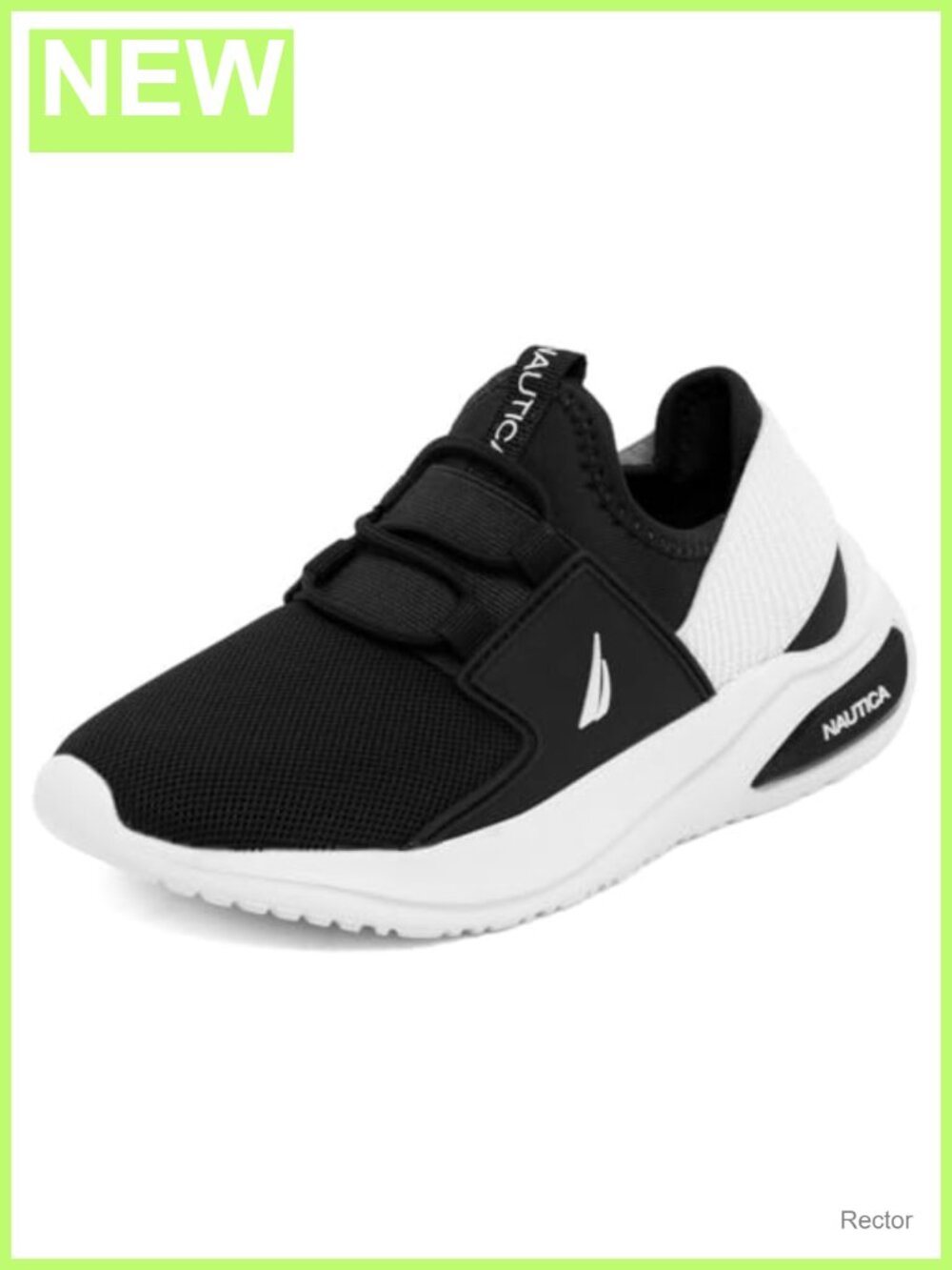 Kids Athletic Slip-On Sneakers Bungee Running Shoes